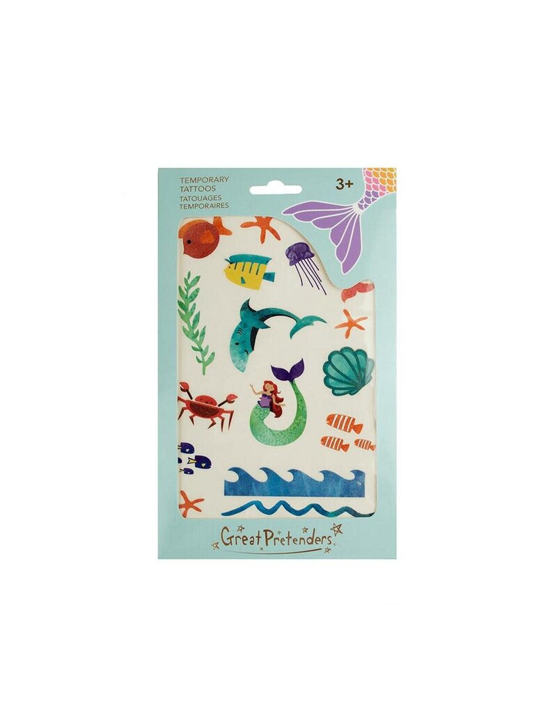Creative Education (Great Pretenders) Art Supplies Temporary Tattoos Mermaid (Large)