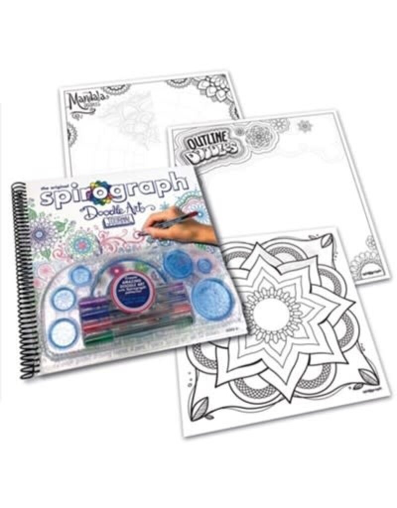 Play Monster Craft Kit Spirograph Doodle Art Journal