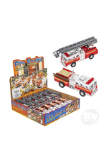 The toy network Die-cast Pull Back Fire Truck (6")