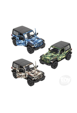 The toy network Die-cast 2018 Jeep Wrangler Camo Hard Top (5"; Colors Vary; Sold Individually)
