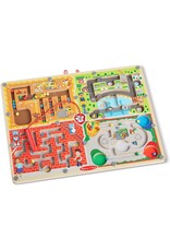 Melissa & Doug Wooden Paw Patrol 2 Magnetic Wand Maze Board