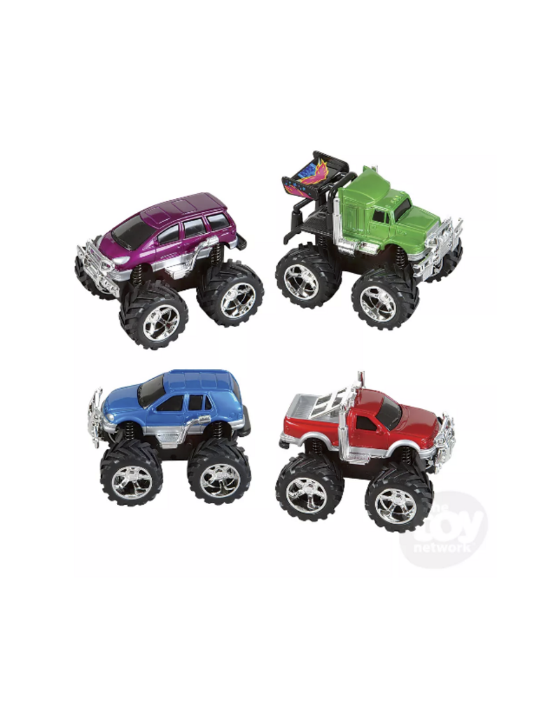The toy network Die-cast Friction 4X4 Mini Monster Truck (5")