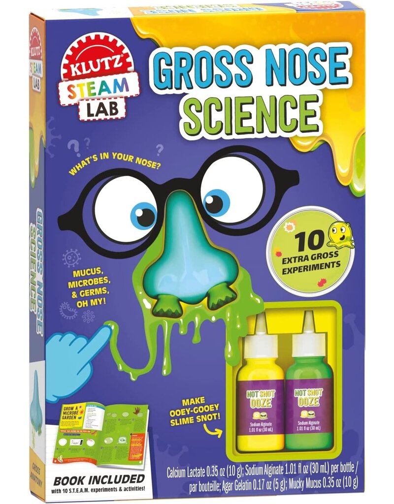 Klutz Science Kit Gross Nose Science