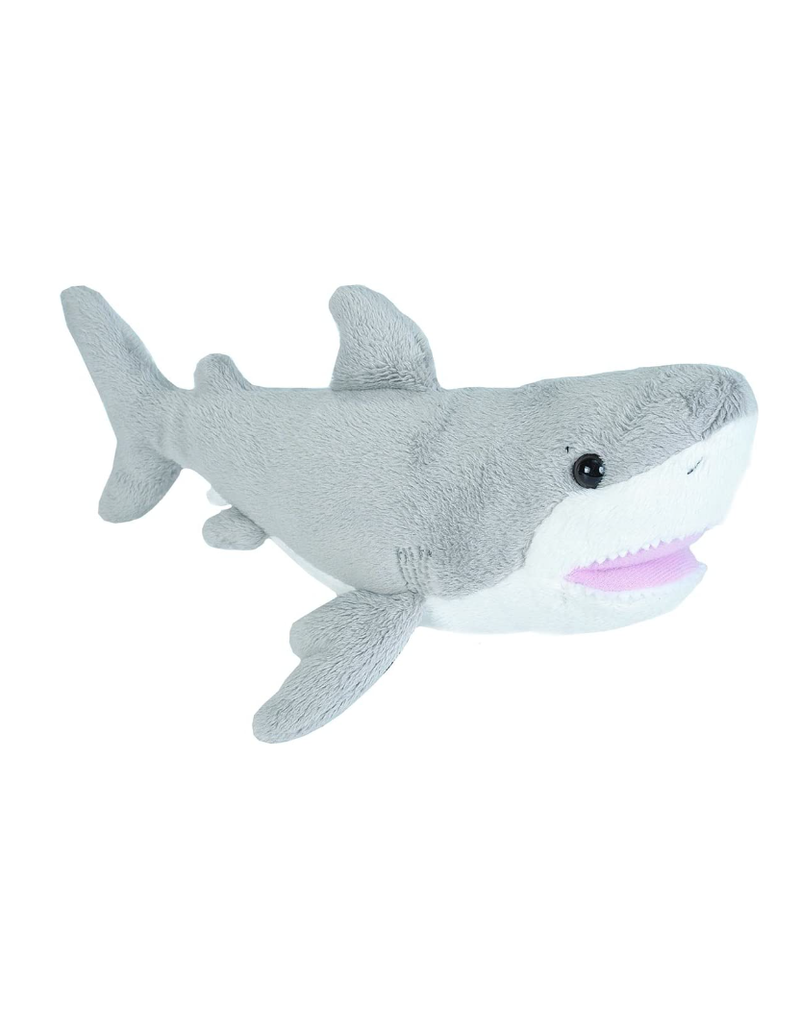 Wild Republic Plush Sea Critters Great White Shark (11")