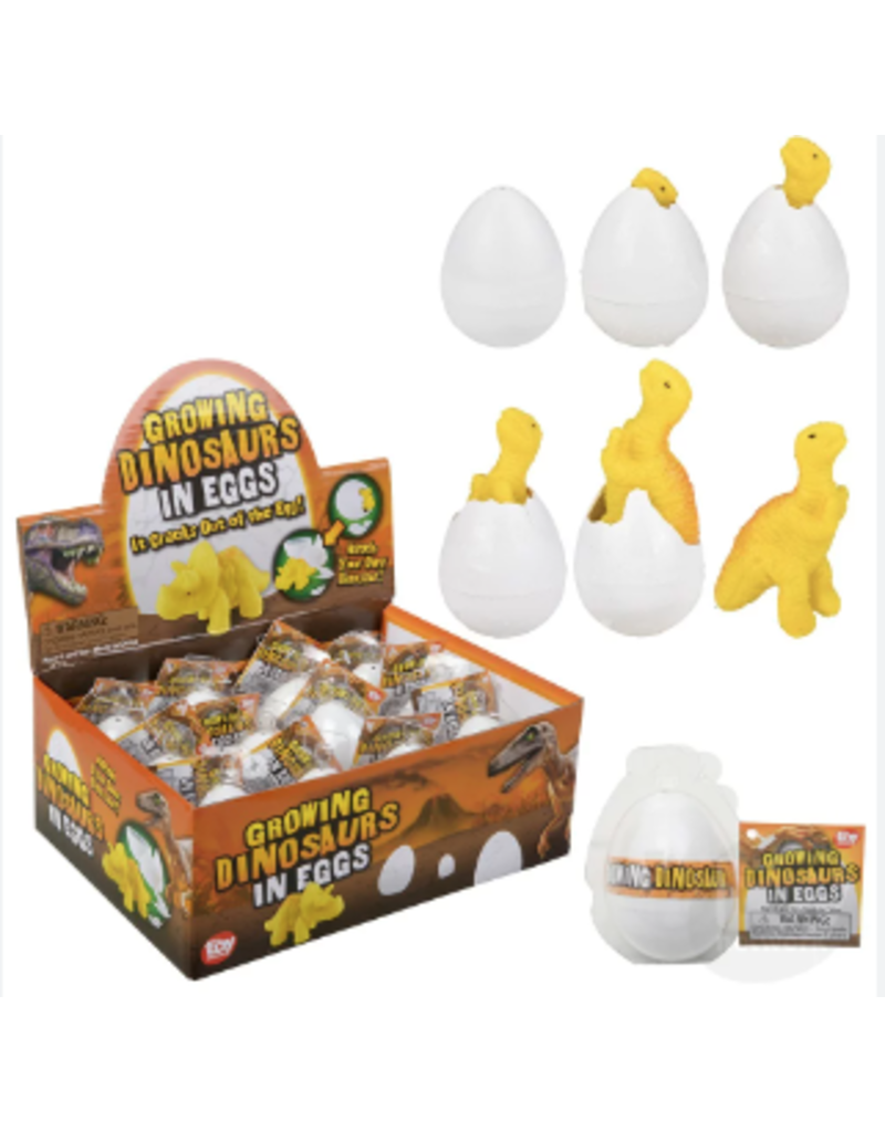 The toy network Novelty Growing Dinosaurs in Eggs (Assorted; Sold Individually)