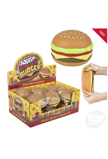 The toy network Novelty Squish And Stretch Hamburger
