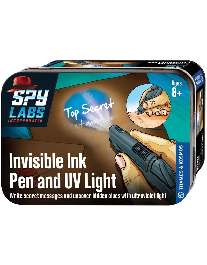 Thames & Kosmos Spy Labs - Invisible Ink Pen and UV Light