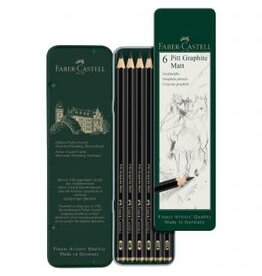 Faber-Castell Faber-Castell Pitt Graphite Matt Pencils ( Pack of 6)