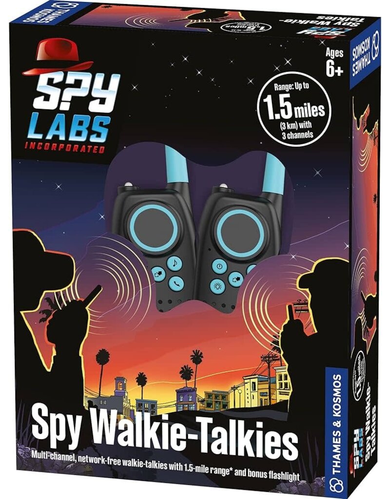 Thames & Kosmos Spy Labs - Spy Walkie-Talkies