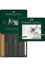 Faber-Castell Art Supplies Pitt Charcoal Set, Tin of 24
