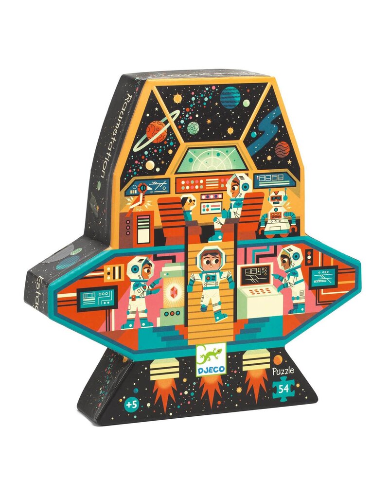 DJECO Puzzle Silhouette	Silhouette Space Station