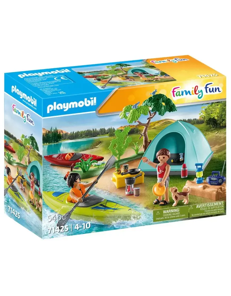 Playmobil Playmobil Family Fun Camping with Campfire
