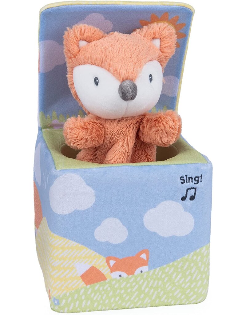 Gund Lil' Luvs Collection - Baby Fox in a Box, Animated Plush Activity Toy