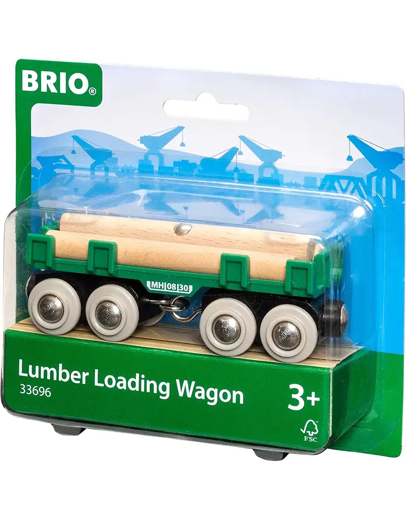 Ravensburger Brio World Lumber Loading Wagon