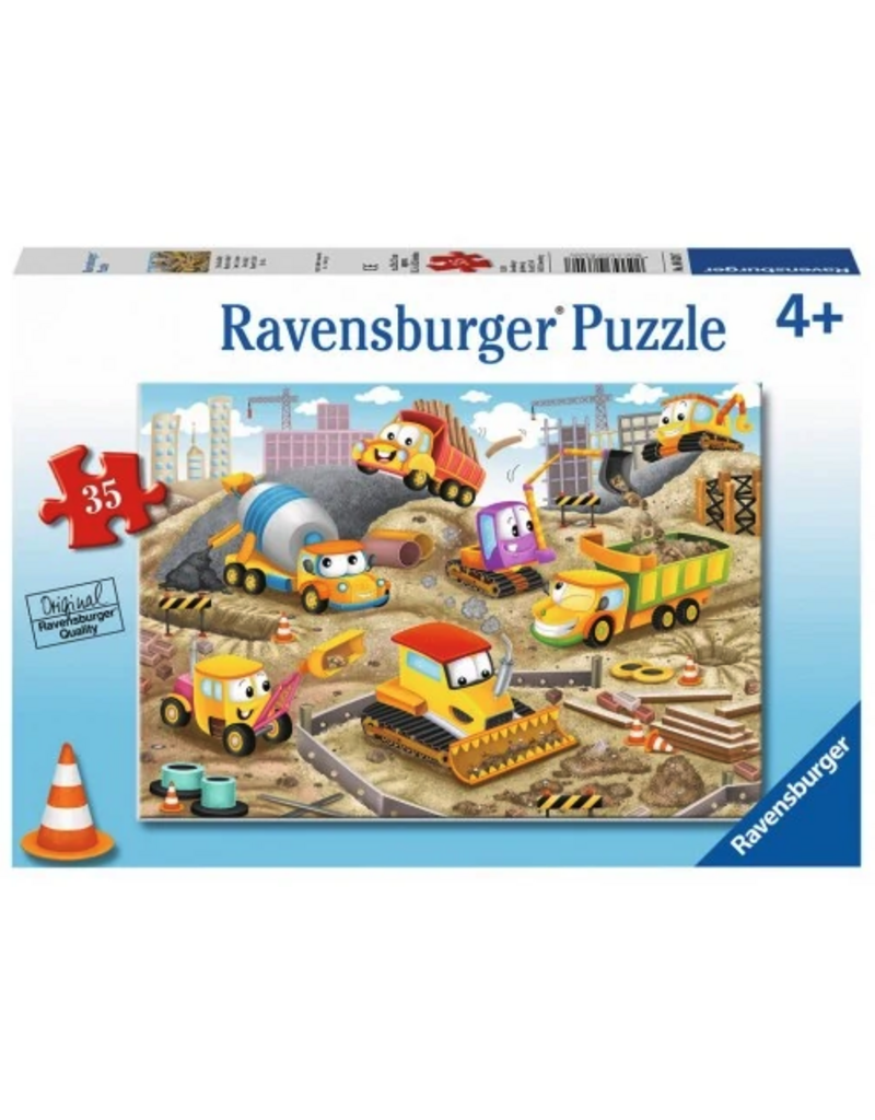 Ravensburger Floor Puzzle Construction Fun - 24 Pieces