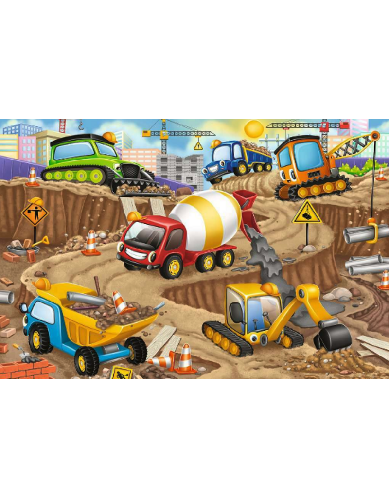 Ravensburger Floor Puzzle Construction Fun - 24 Pieces