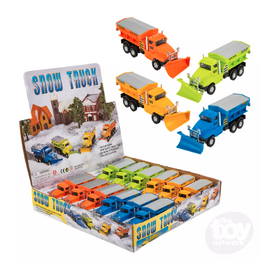 The toy network Die-cast Pull Back Snow Plow (Colors Vary; Sold Individually)