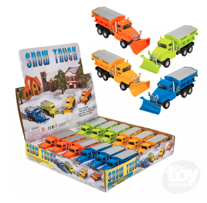 Die Cast Snow Plow (Various Colors)