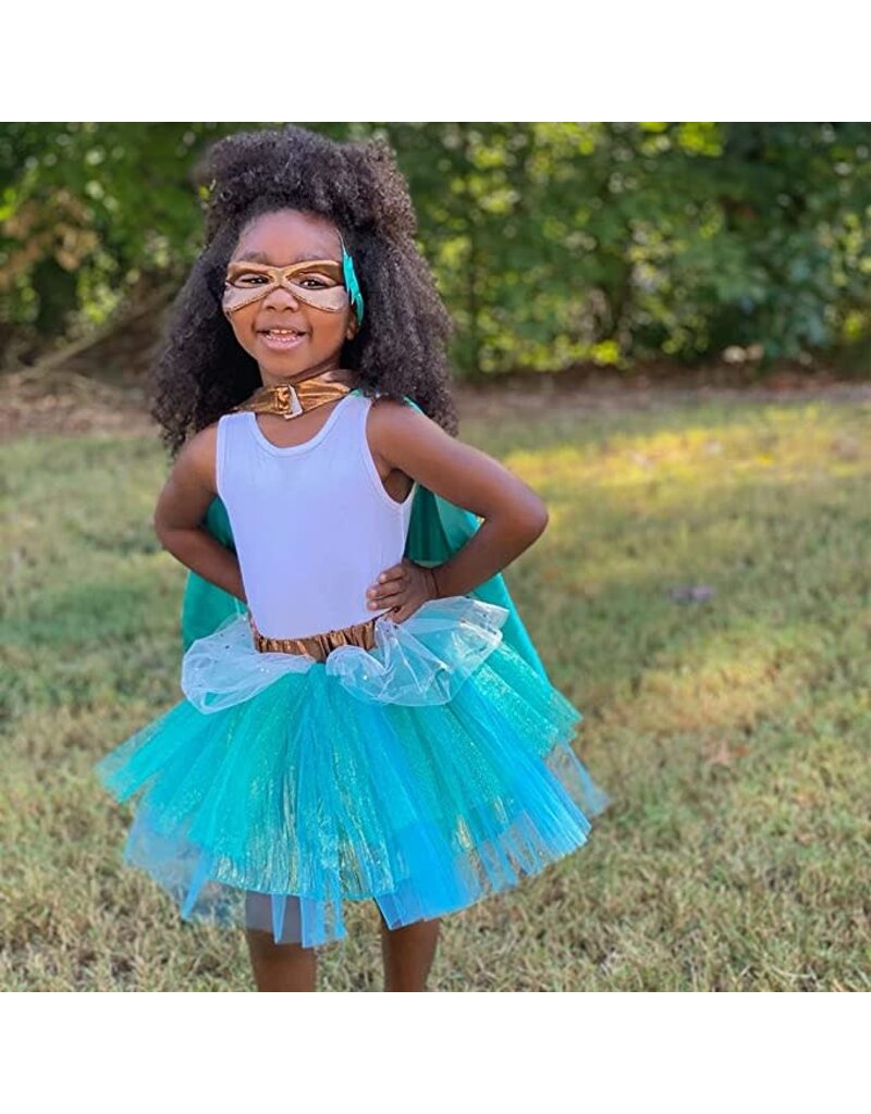 Creative Education (Great Pretenders) Costume Super-Duper Tutu/Cape/Mask (Size 4 - 6)