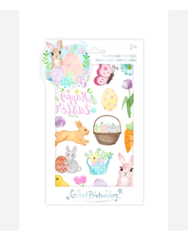 Creative Education (Great Pretenders) Temporary tattoo Easter Bunny