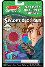 Melissa & Doug On-the-Go Secret Decoder Activity Book: The Case of The Slippery Flippers