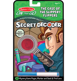 Melissa & Doug On-the-Go Secret Decoder Activity Book: The Case of The Slippery Flippers