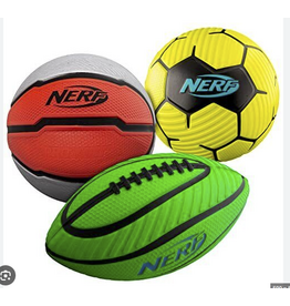 Franklin Sports Outdoor Nerf Mini Foam Ball Set (3 Pack)