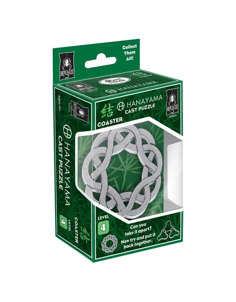 HANAYAMA Brainteaser Hanayama Metal Puzzle - Coaster