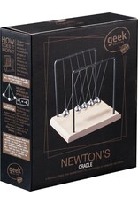 Heebie Jeebies Scientific Newton's Cradle Beach Timber (14 cm)