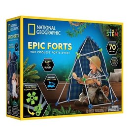 National Geographic National Geographic Epic Forts Building Kit (70 Pcs)