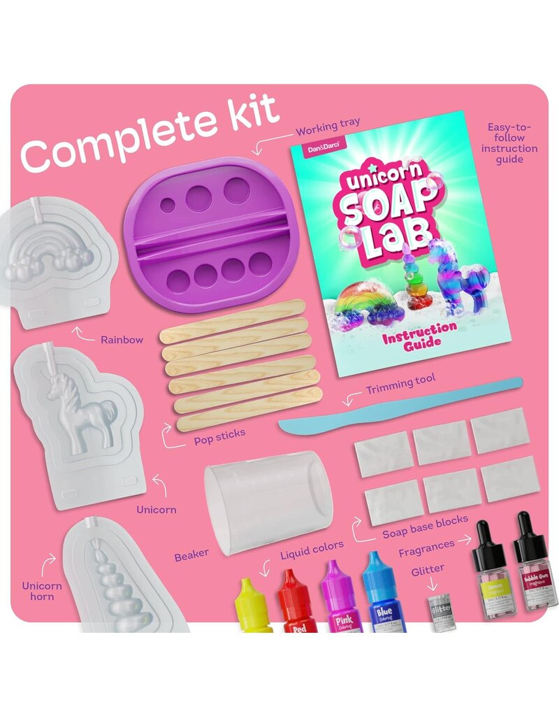 Dan&Darci DIY Unicorn Soap Lab