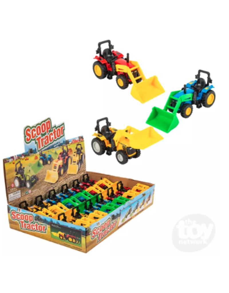 The toy network Die-cast Scoop Tractor (6"; Colors Vary; Sold Individually)