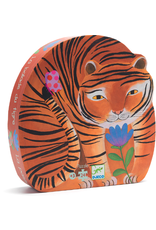 DJECO Puzzle Silhouette The Tiger's Walk