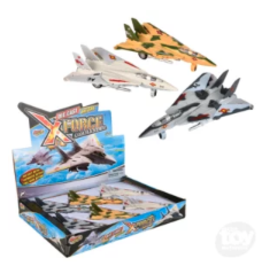 The toy network X-Force Commander; F-14 Tomcat (Sold Individually; Colors Vary)