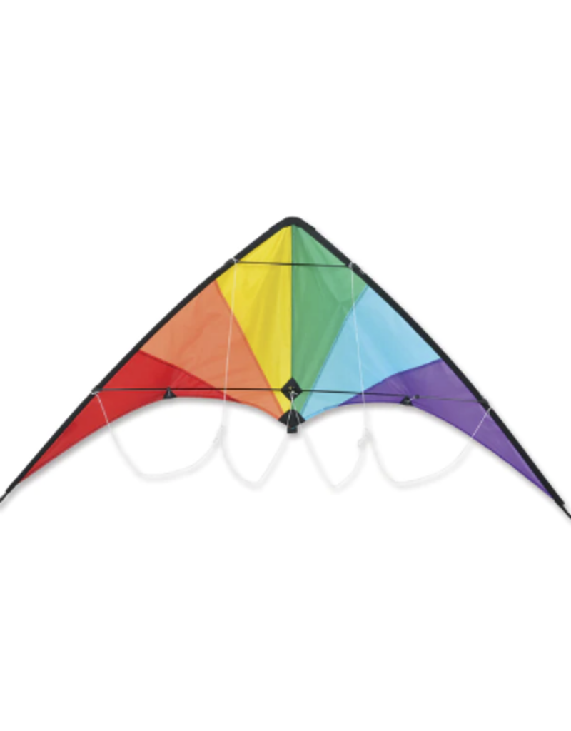 HQ Kites and Designs Kite - Stunt Kite  Eco LineTrigger Rainbow (35")