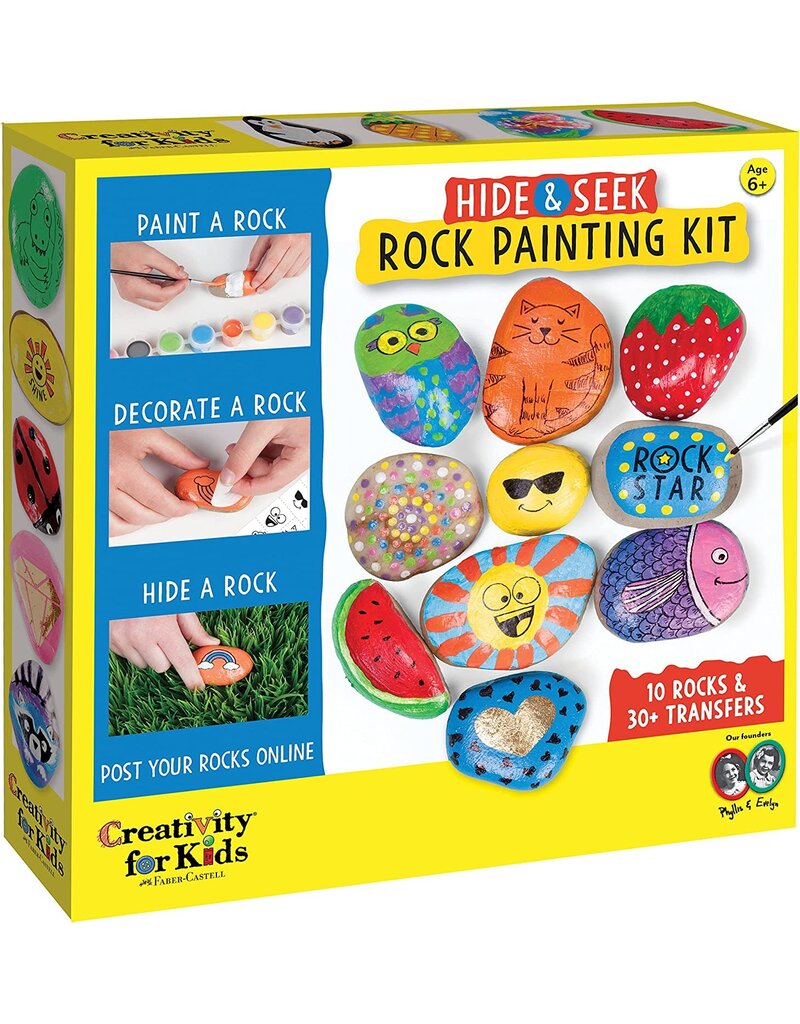 Creativity for Kids Craft Kit Hide & Seek Rock Painting Kit