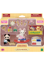 Calico Critters Calico Critter Baby's Toy Box Snow Rabbit & Panda Babies