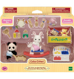 Calico Critters Calico Critter Baby's Toy Box Snow Rabbit & Panda Babies