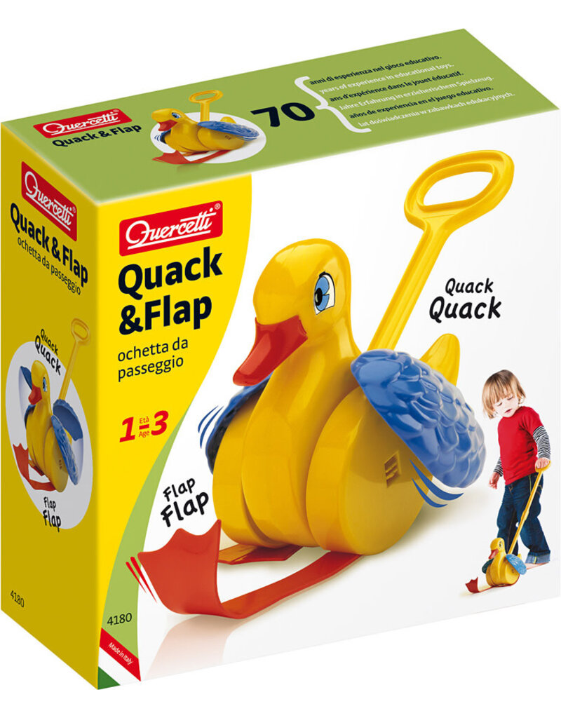 Quercetti Baby Quack and Flap 1+