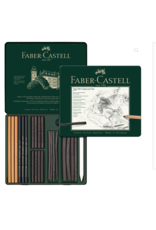Faber-Castell Pitt Charcoal Set, Tin of 24