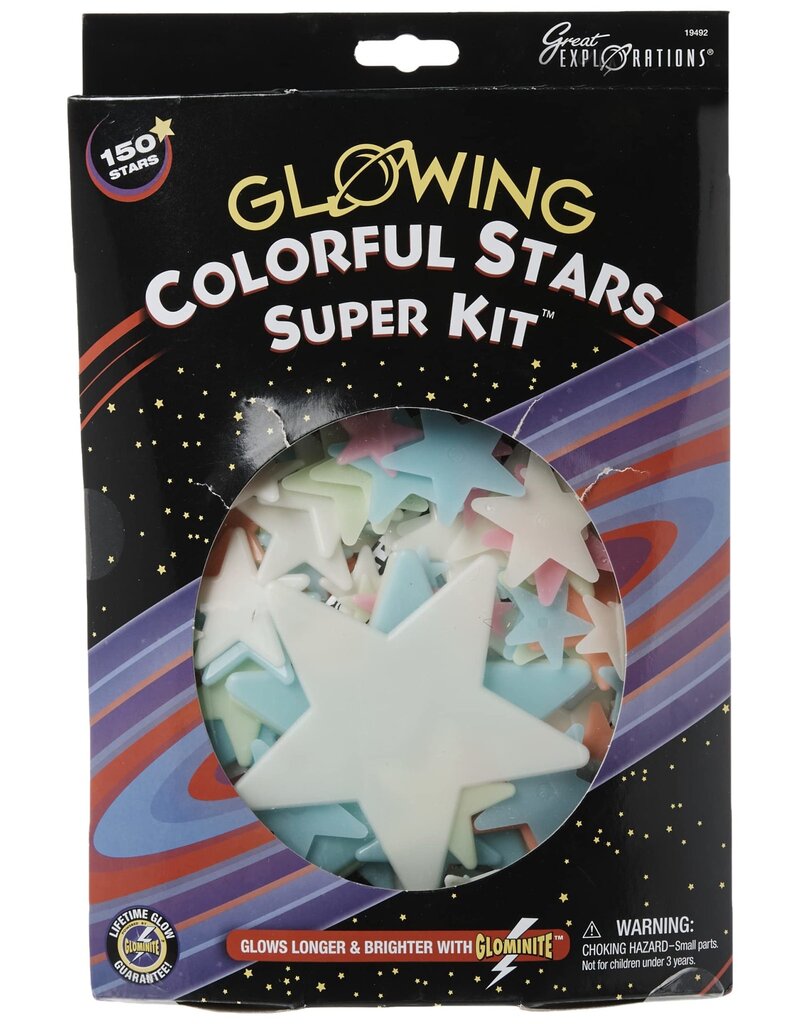 University Games Science Kit Glowing Colorful Star Super Kit