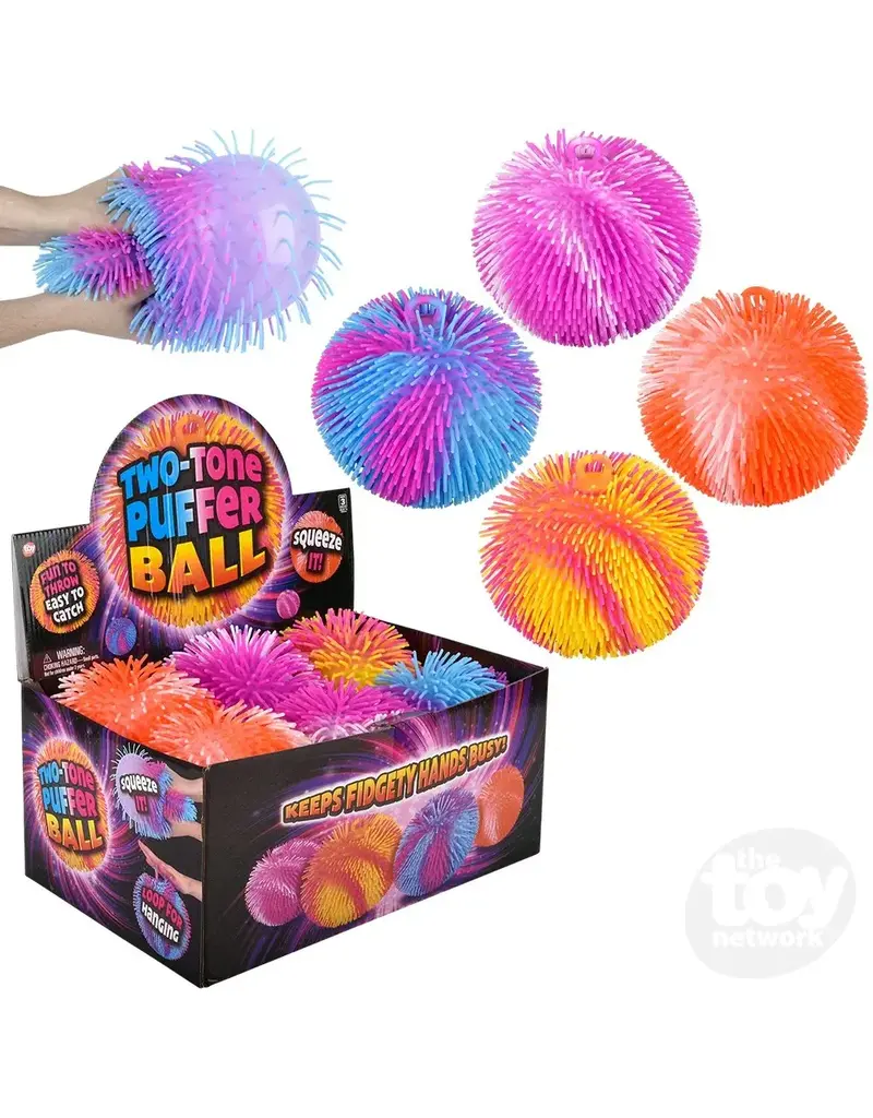 The toy network Novelty Two-Tone Puffer Ball (8")