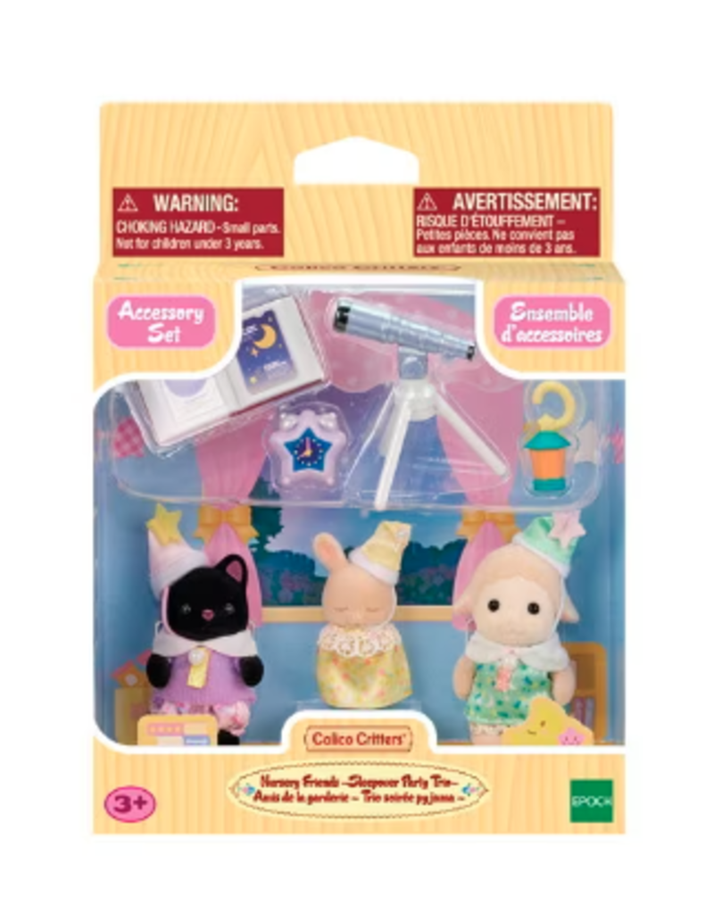 Epoch Calico Critters Nursery Friends - Sleepover Party Trio