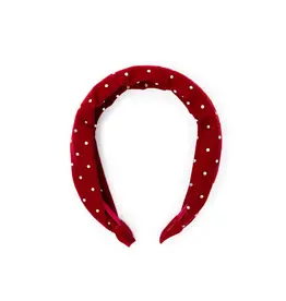 Creative Education (Great Pretenders) Costume Accessory Sparkle Red Velvet Headband