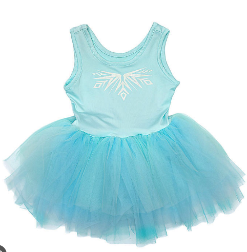 Elsa Ballet Tutu Dress (Size 5-6)