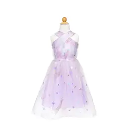 Creative Education (Great Pretenders) Costume Taylor Swift Eras Dress (Lilac/Blue)