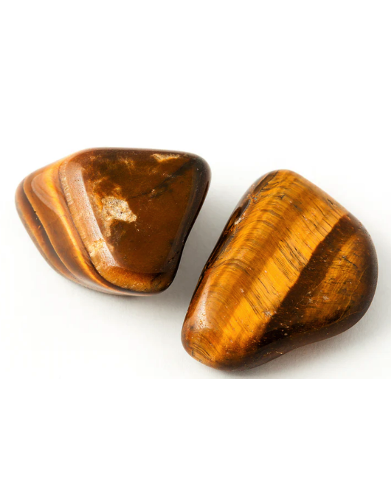 Squire Boone Village Rock/Mineral  - Tiger's Eye Tumbled  (Large)