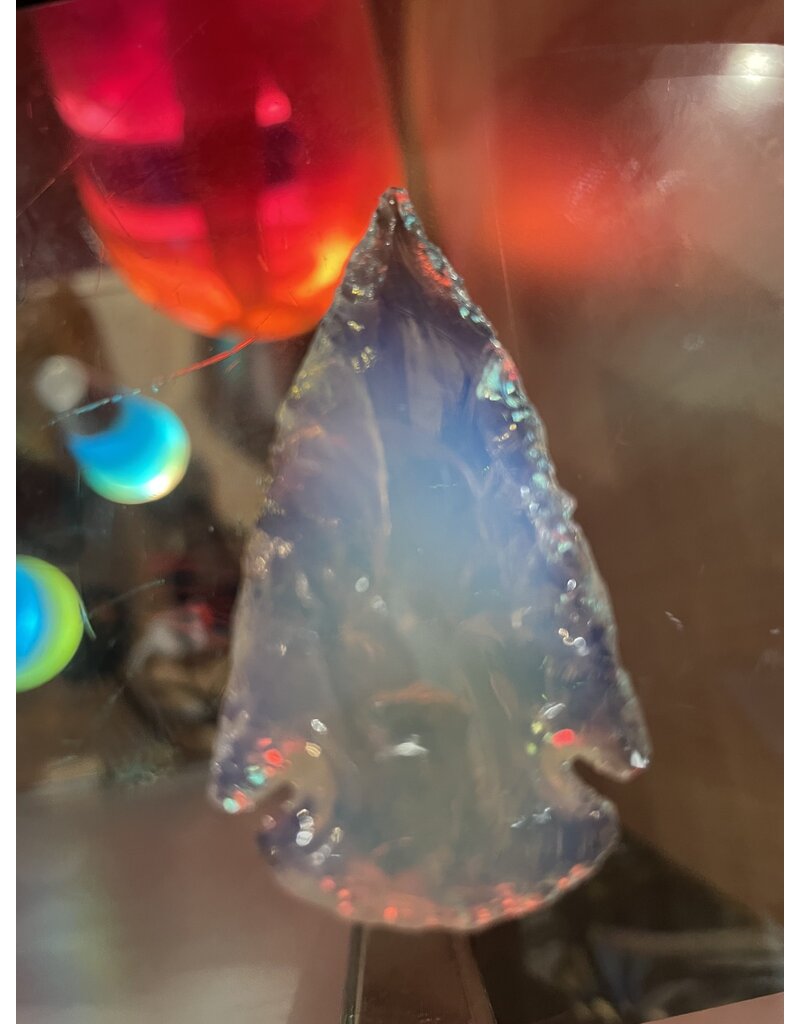 Squire Boone Village Rock/Mineral - Synthetic Moonstone Replica Arrowheads