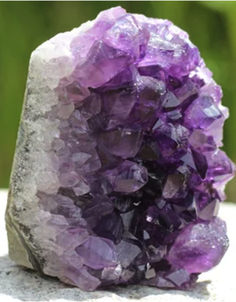 Squire Boone Village Rock/Mineral - Amethyst Druse ( 2"; Sizes and Colors Vary; Sold Individually)