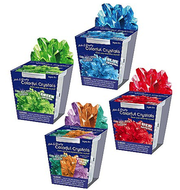 Thames & Kosmos Science Kit Make & Display: Colorful Crystals (Colors Vary)